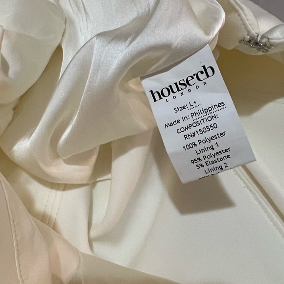 House of cb Flora Ivory Maxi dress - Picture 5 of 6